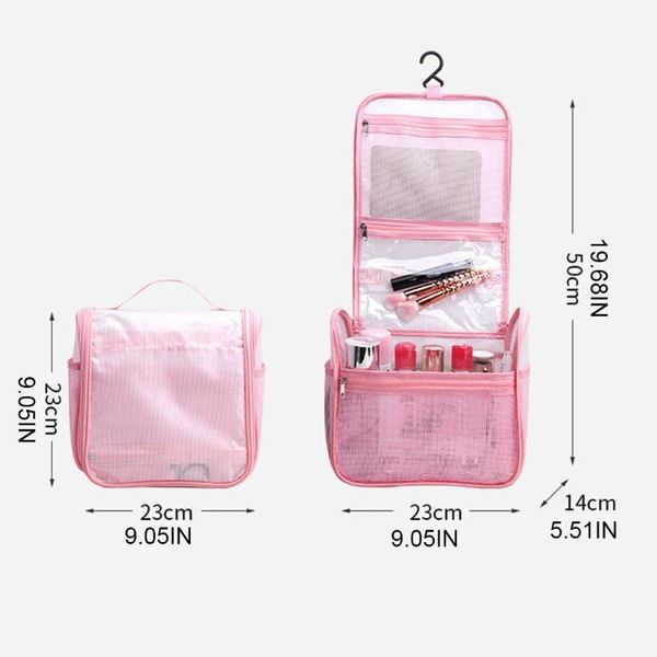 

cosmetic bags & cases m6cc travel makeup bag toiletry case wash organizer storage hanging pouch