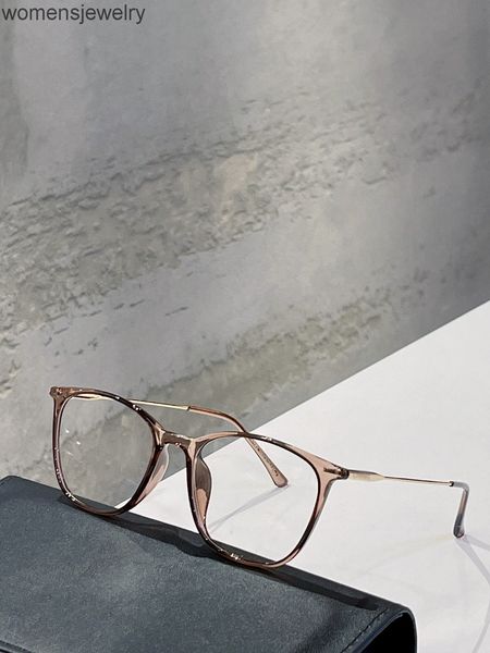 

ch 3274 designer optical glasses frame fashion retro luxury brand eyeglasses business simple design womens prescription glasses, Black