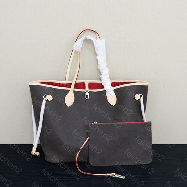 

shopping shoulder bags soft handbag women lady leather straps wrist bag full composite purse set fashio multiple colourn high quality