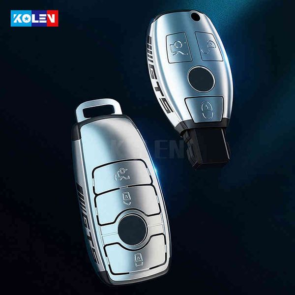 

pc car remote key cover case shell fob for mercedes a b c e s class w204 w205 w212 w213 w176 glc cla gla amg w177 keychain