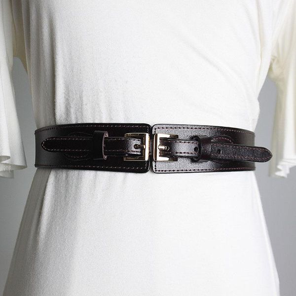 

belts genuine leather belt female for women strap 2021 fashion buckle men's jeans 110cm, Black;brown