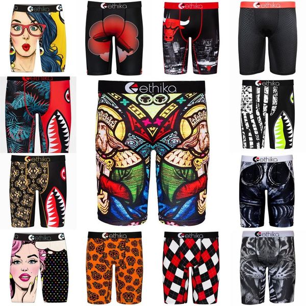 

mens ethika boxers briefs animal print fashion designer men's boxer underwears brand underpants for men underwear, Black;white