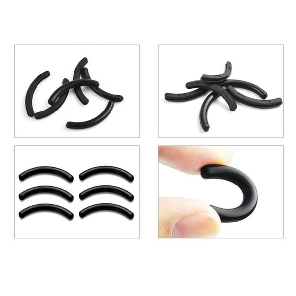 

eyelash curler 10pcs/pack silicone replacement pads refill eyelashes makeup tools