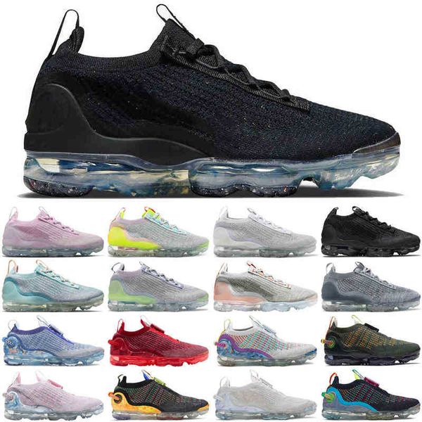 

36-45 2021s 2020s mens womens shoes triple black white obsidian pure platinum neon men women trainers sports sneakers discount
