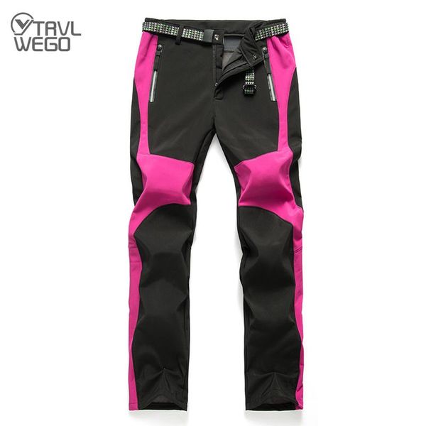 

lovers pant soft shell outdoor hiking pants windproof waterproof thermal winter trousers climbing casual warm skiing