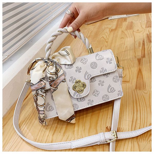 

net red live broadcast bag female 2021 women's one shoulder messenger handbag fashion korean camellia lock