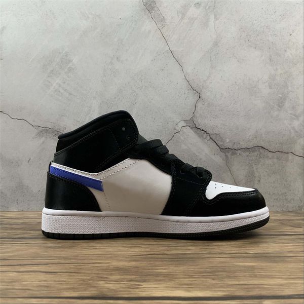 

shoes 1 i mid racer blue white jumpman 1s designer sports sneakers size eu36-46