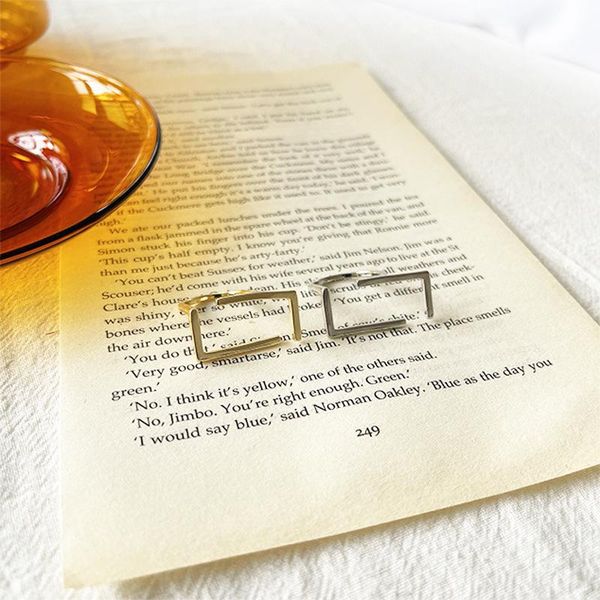 

wedding rings korean minority design minimalist versatile line opening ring female ins cold wind fashion wholesale, Slivery;golden