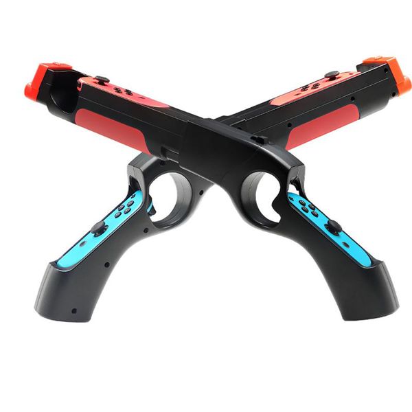 

gun shape for switch game controller guns n-s abs ergonomic design portable kids toys controllers & joysticks