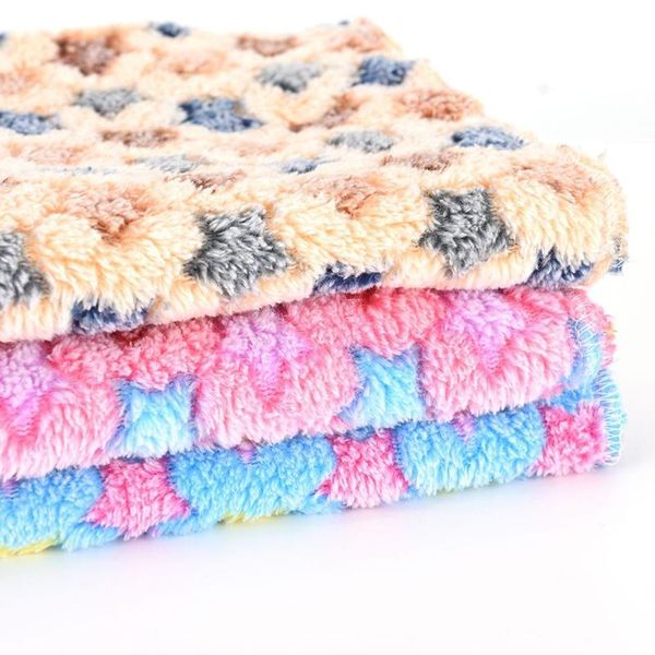 

kennels & pens puppy bed blanket fleece warm soft touch large size dog cat sleeping mats