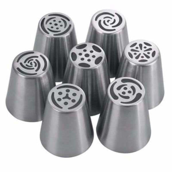 

baking & pastry tools cake tips stainless steel flower mouth cupcake leaf russian transfer cute cream head diy easy convenient