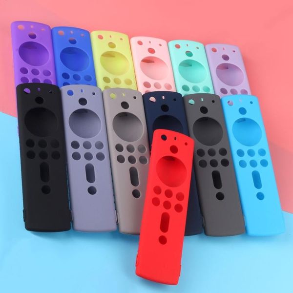 

smart home control silicone protective cover case shell for amazon fire tv stick 4k remote