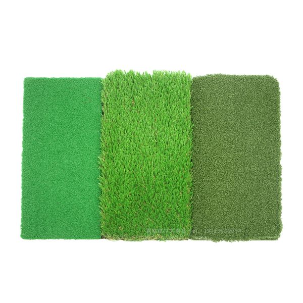 

golf with rubber tee holder realistic grass train practice putting portable outdoor sports training turf mat indoor office backyard resident