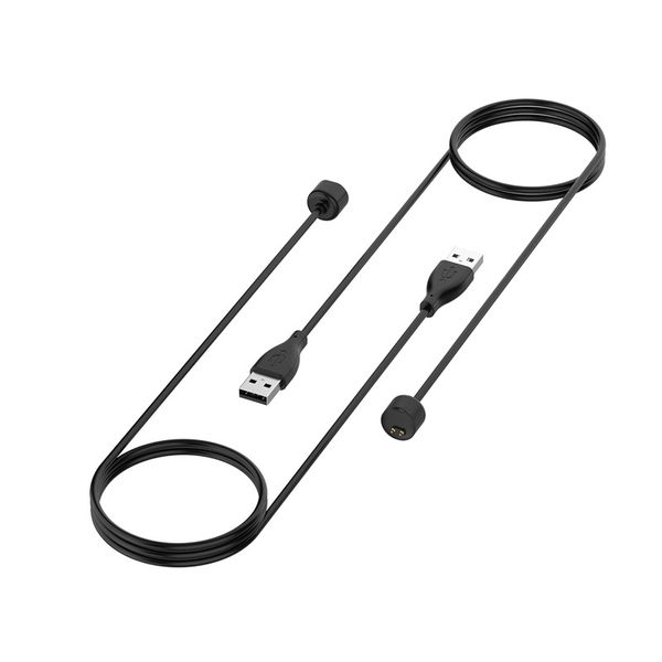 Caricabatterie USB per Xiaomi Mi Band 6 / Mi Band 5 Cavo dati caricabatterie USB adatto per Xiaomi Mi Band 5/6 Adattatore di ricarica nero