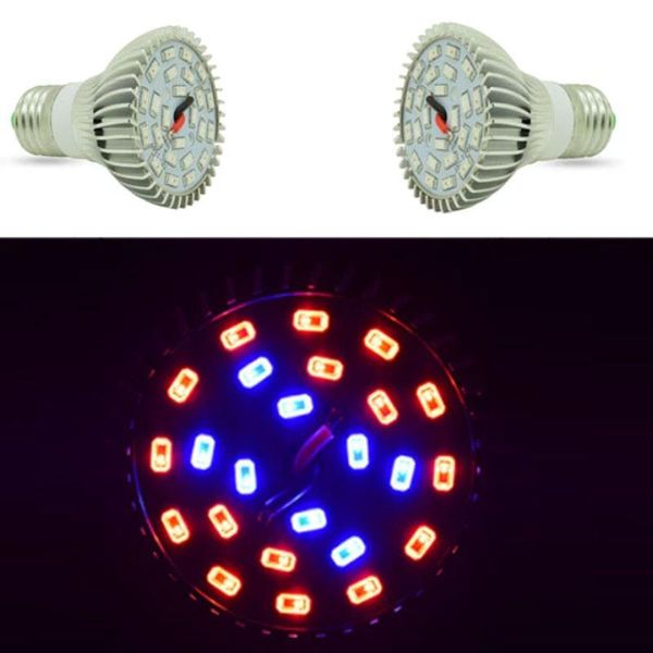 

grow lights led bulb e27 ac110v 220v full spectrum plant hydroponic growth light phyto lamp indoor lighting flower seedling