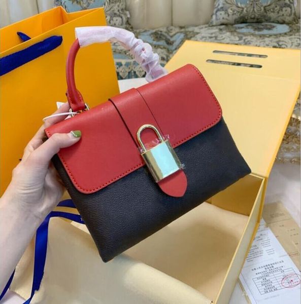 

luxury designer brand handbag cross body bag ladies women lady fashion genuine leather brown letter flowers print shoulder messenger bags