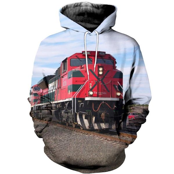 

men's hoodies & sweatshirts train clothes 3d printed sweatshirt /zipper /hoodie casual jacket pullover style-f-400, Black