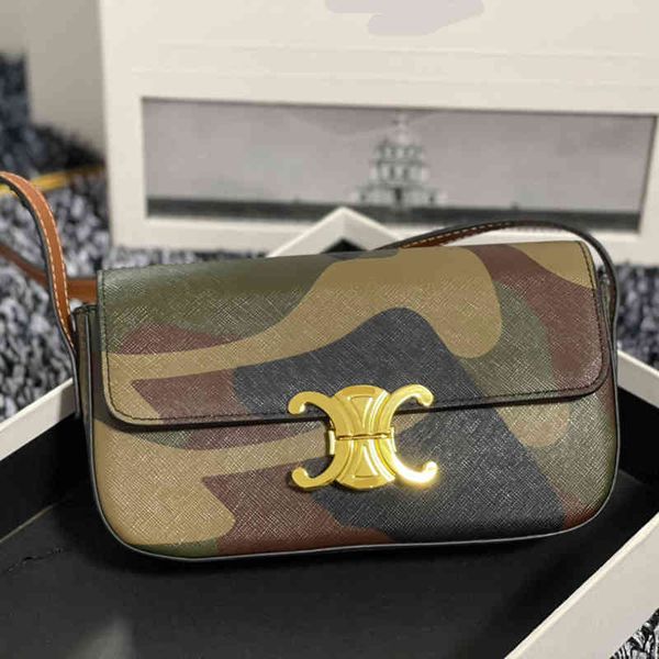 

original luxury leather arc de armpit fashion versatile small square single shoulder messenger tofu bag
