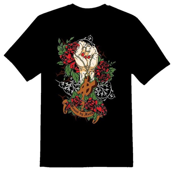 

bound by faith 169 t shirt black or white tee, White;black