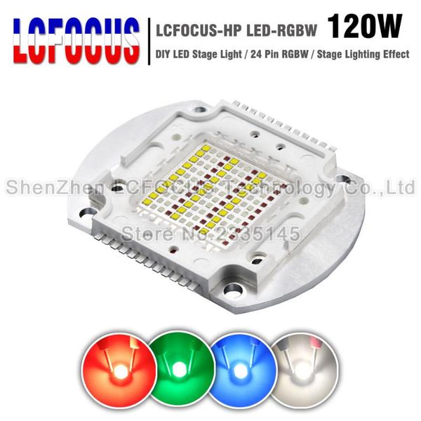 

effects high power led chip 120w rgbw cob smd lamp disco light 24 pin dmx diy 120 w waled stage for dj party festival