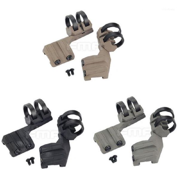 

outdoor hunting fr battery clip rail mount one right/left1, Black;gray