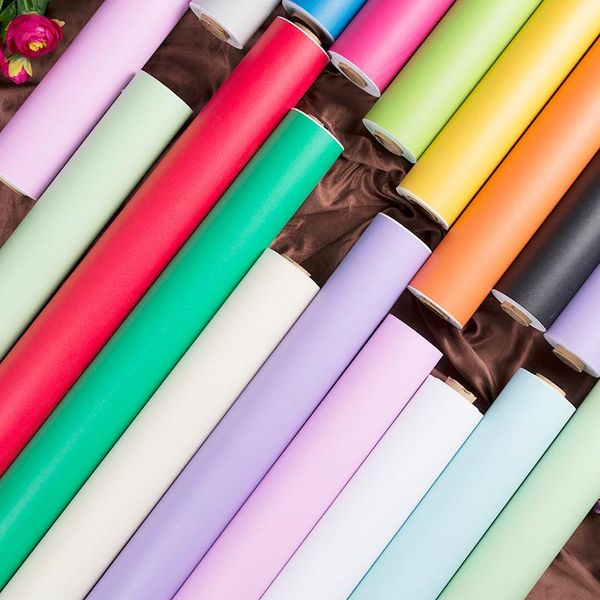 

wallpapers thicken self adhesive wallpaper solid waterproof home decor films living room bedroom walls peel and stick