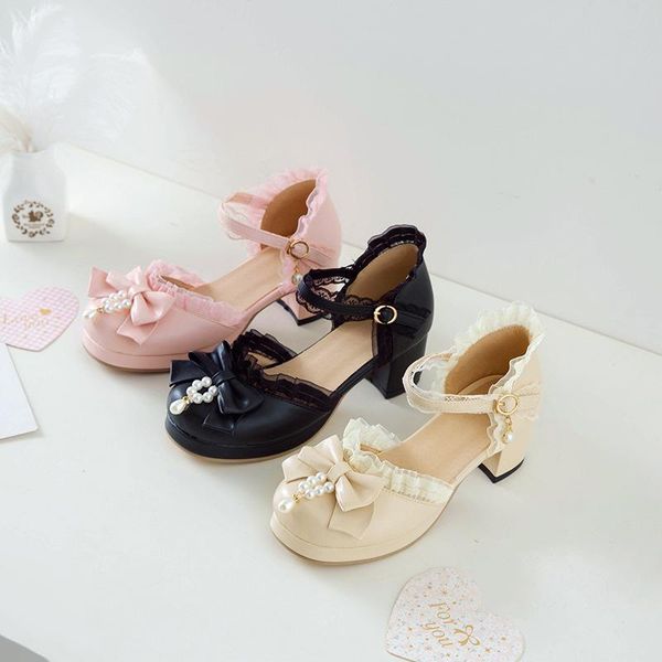 

comfort shoes for women beige heeled sandals round toe 2021 summer med buckle large size black low girls bow medium spring f