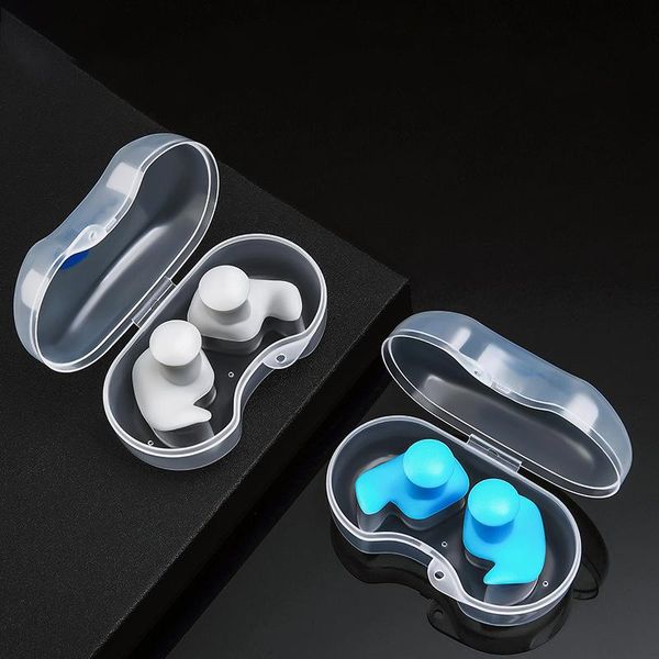 

nose clip swimming ear plugs soft silicone sound waterproof earplugs diving water surf sport proof touch buds