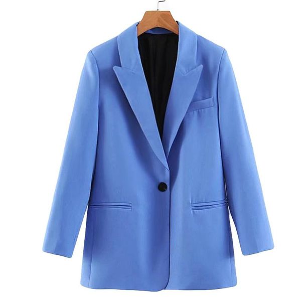 

women's suits & blazers vogue fashion slim business wear elegant women office jacket set formal blazer suit female single buckle solid, White;black