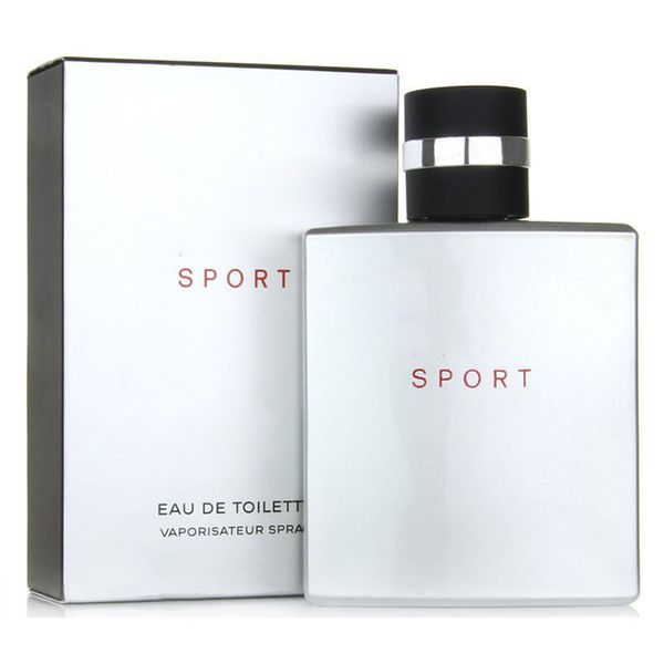 Parfüm-Spray für Herren, 100 ml, Eau de Toilette EDT, holzige, würzige Noten, Metalloberfläche mit silbergrauer Oberfläche, guter Geruch und schnelle, kostenlose Lieferung