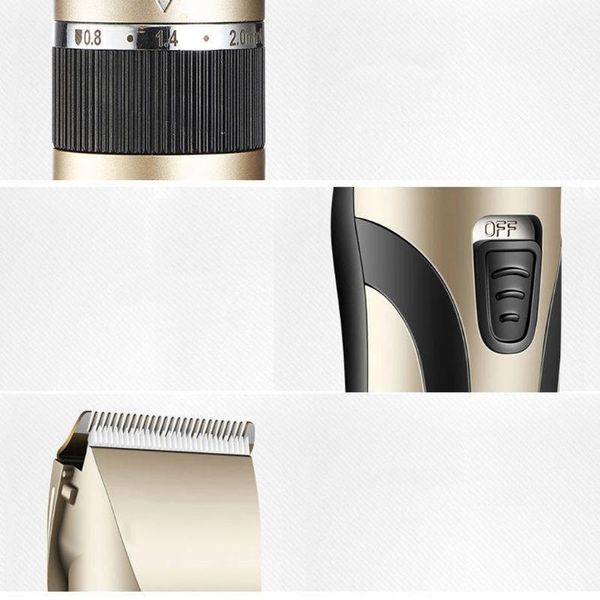 

hair clippers rechargeable clipper & trimmer for men-professional cordless haircut grooming kit waterproof
