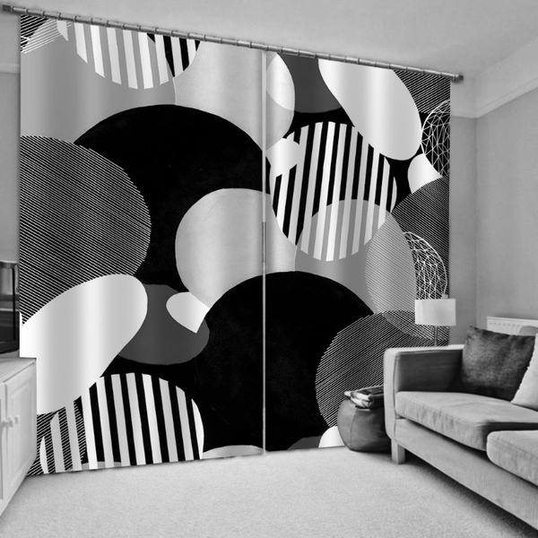 

curtain & drapes 3d printing living room window creative cobblestone curtains for bedroom home decor brief el