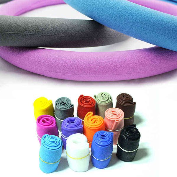 Universal Multi Color Car Silicone Chele -Whap Luve Cover Correia Tampa da caixa de capa Acessórios para carros Skid Proproféricos J220808