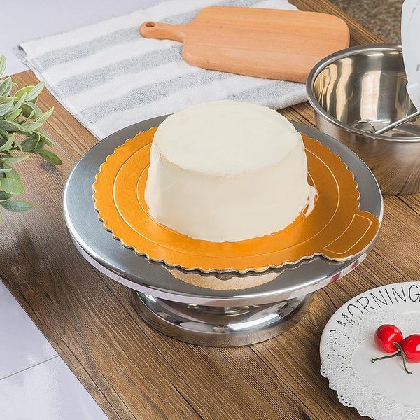 

cake stand baking tool 12 inch mounted cream table turntable rotating base turn around decorating & pastry tools