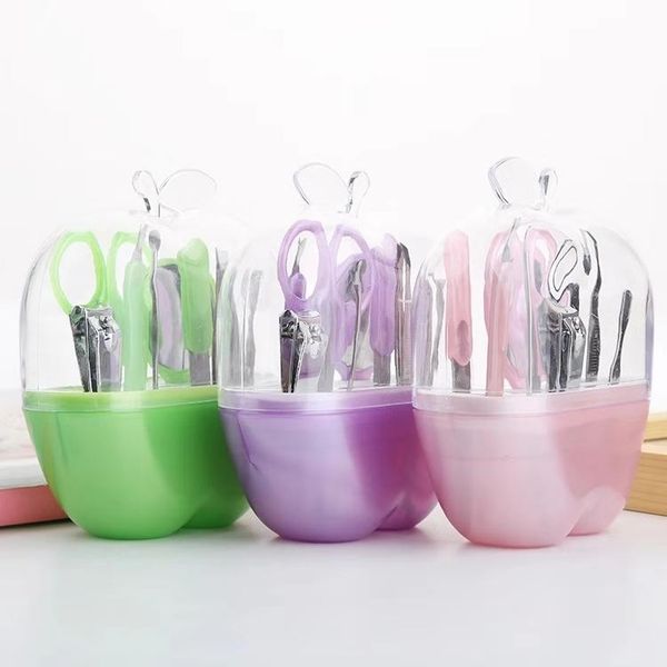 

nail art kits clippers 8 pieces apple manicure set beauty care