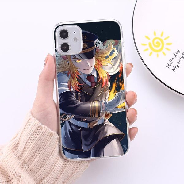 

kimetsu no yaiba cartoon one piece animation printing mobile phone case clear pattern not easy to fade