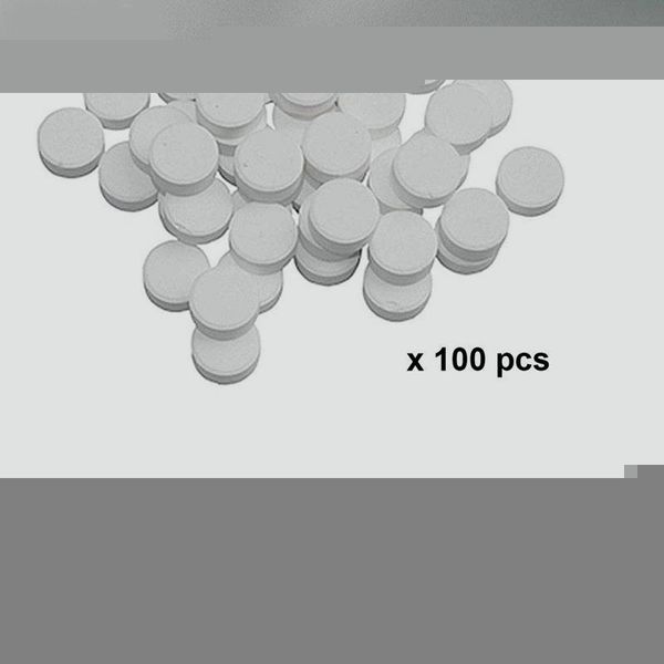 

100pcs coffee machines cleaning effervescent tablets universal descaling solution for all types makers