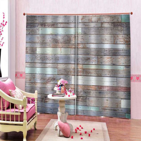 

curtain & drapes 3d printing curtains brick wall for living room bedroom modern home decor window blackout