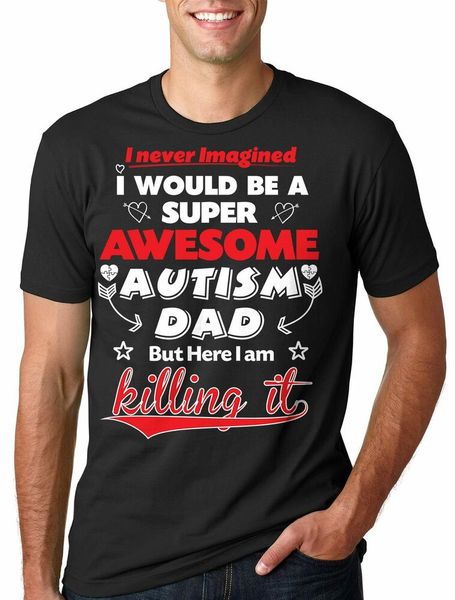 

autism t-shirt autism awareness t-shirt autism dad t-shirt, White;black