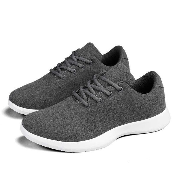

spring mh sneakers couple sho wool blend super light large running