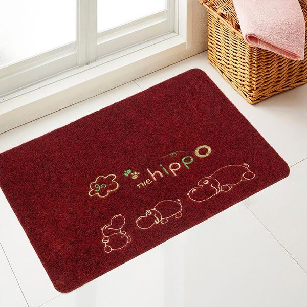 

cushion/decorative pillow square prints rug 40 * 60cm anti-slip floor mat kitchen bathroom water absorption non-slip carpet balcony doormat