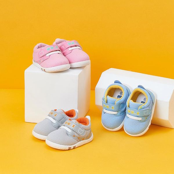 

first walkers born soft-soled toddler shoes 0-1 years and 9 months boy girl baby spring autumn anti-skid
