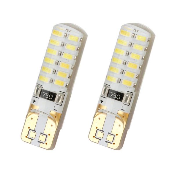 

Emergency Lights OKEEN Strobe Light T10 W5W 194 168 3014 24smd Car Auto License Plate Wedge Bulb Lamp White Flashing Bulbs Diode 12v