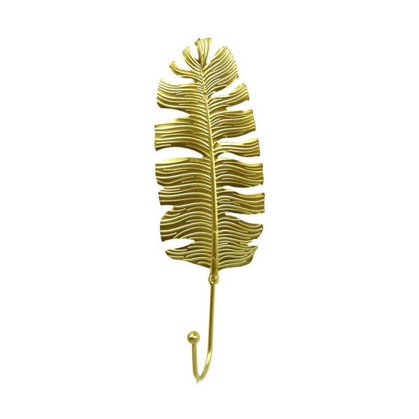 

hooks & rails nordic light luxury home leaf towel hook personality creativity wall porch key hanging iron decoration