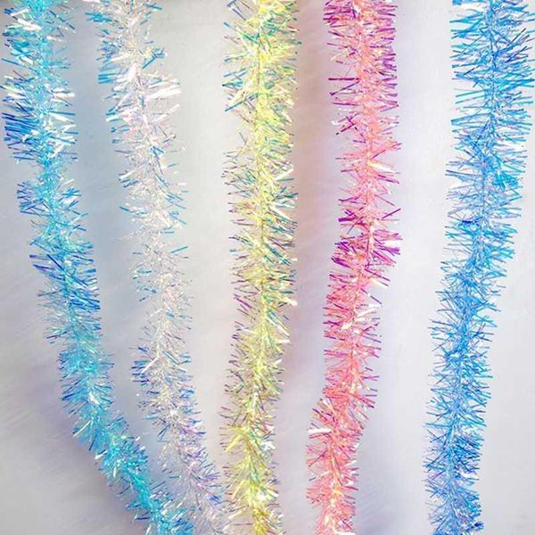 

christmas decorations 2meters colorful garland tree ornaments bar ribbon year decoration for home outdoor navidad 20211