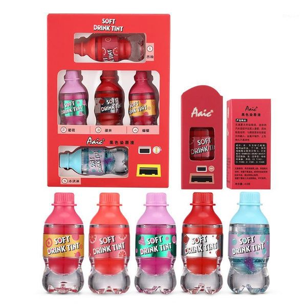 

pieces of soda lip gloss cosmetic set matte velvet long lasting moisturizing nude color liquid lipstick1