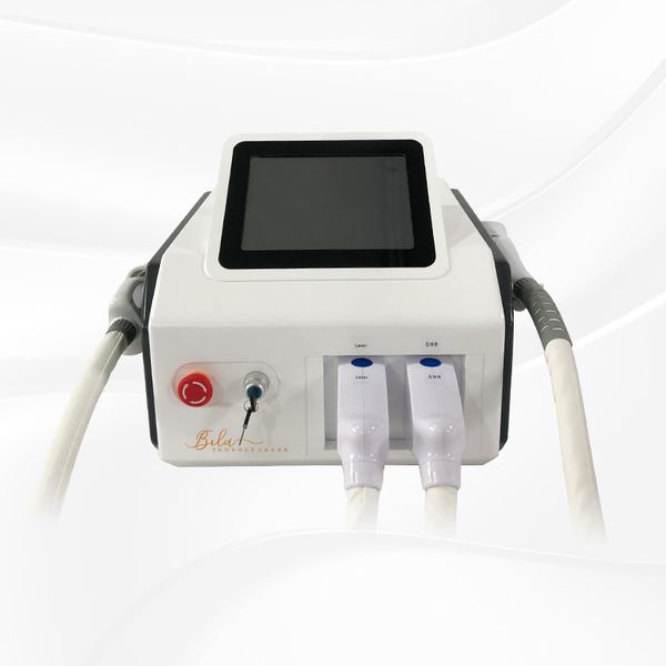 

multifunctional portable nd yag laser ipl/opt/2 in 1 beauty machine for tattoo/pigmentation/hair removal and skin rejuvenation with the beau, Black