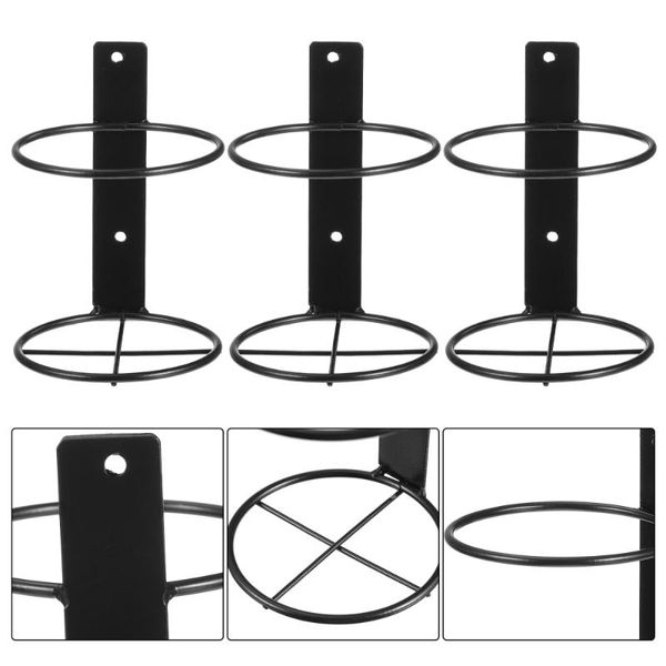 

hooks & rails 6pcs red racks iron hanging wall-mounted display
