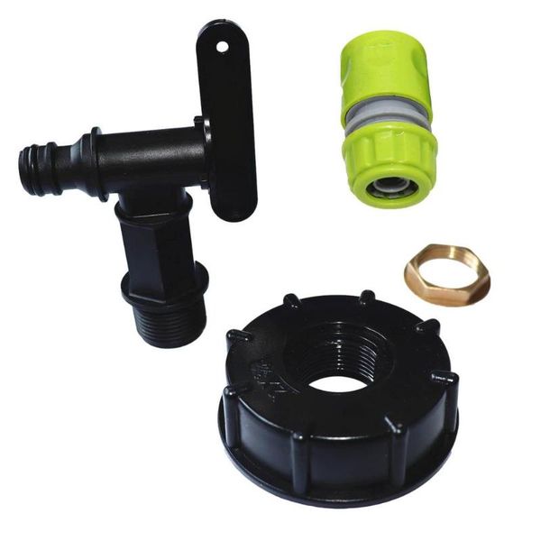 

watering equipments ibc tank adapter hose water splitter garden end connector faucet tool parts