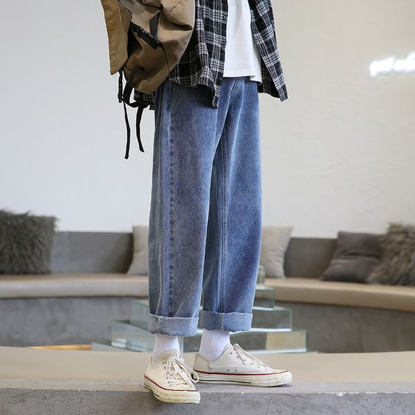 

jeans men's fashion brand in spring and autumn, Blue